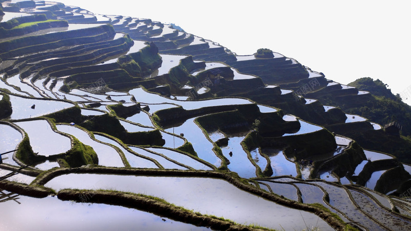 贵州加榜梯田十五png免抠素材_88icon https://88icon.com 名胜古迹 旅游风景 著名建筑