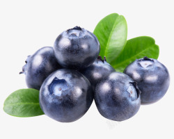 蓝莓蓝色小小蓝莓新鲜高清图片