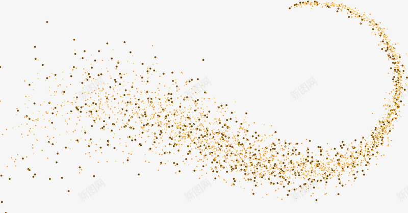 金色彩屑矢量图eps免抠素材_88icon https://88icon.com 免抠素材 彩屑 背景素材 装饰素材 矢量图