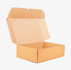 板条箱包裹纸盒高清图片