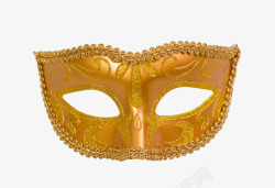 面具金色面具装饰素材