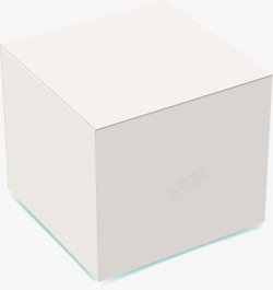 白色箱子矢量图素材