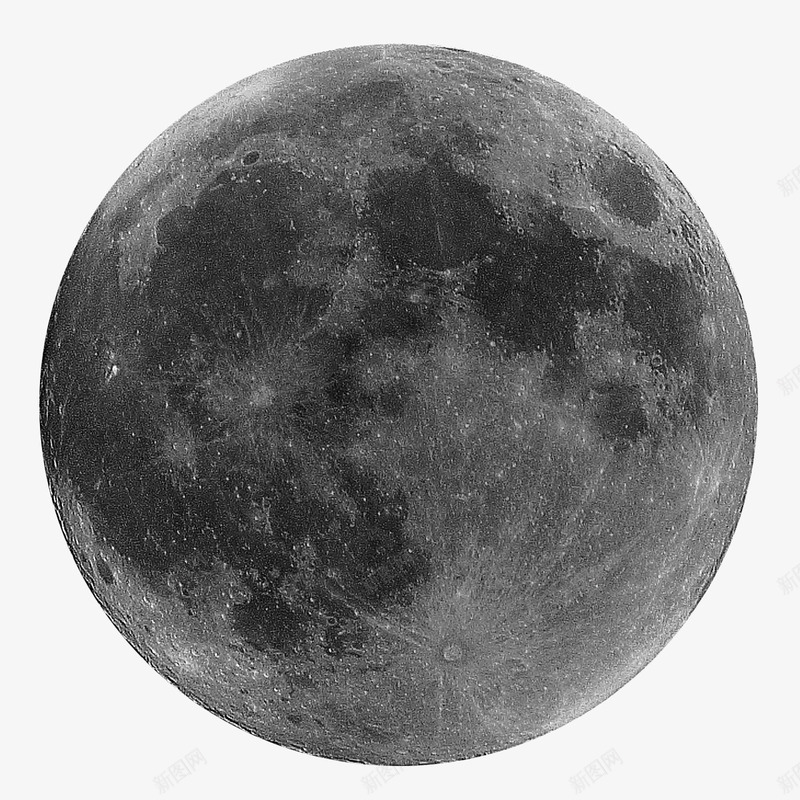 宇宙月球psd免抠素材_88icon https://88icon.com 太空 宇宙 月亮 月亮表面 月球 月球表面 陨石坑 黑白月球