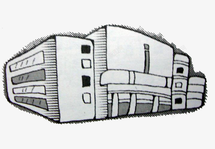 城市楼房建筑简笔画png免抠素材_88icon https://88icon.com 城市 建筑 楼房 楼房简笔画 简笔画 装饰图案 黑白风格