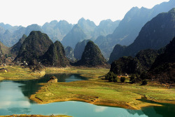 广西百色芒果广西百色浩坤湖风景高清图片