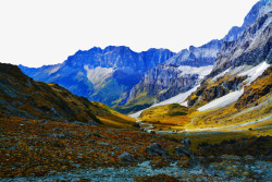 高清雪山冰块图洛克线自然风光高清图片