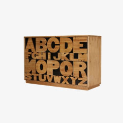 ABC字母创意盒子素材