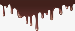 咖啡色巧克力液体素材