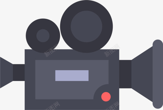 电影摄影电影制作摄影机图标图标