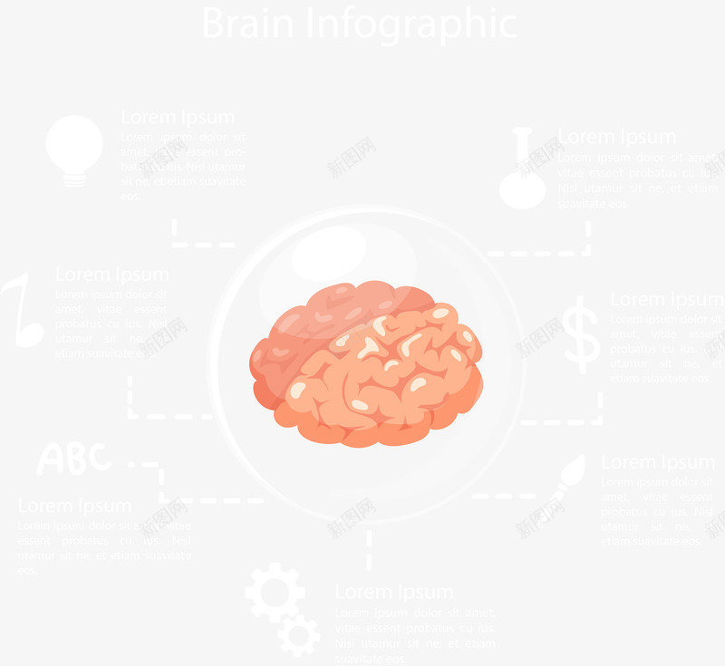 ppt大脑思维导图png免抠素材_88icon https://88icon.com PPT设计 人脑 信息图 创造力 大脑 头脑 思维导图 想象力 最强大脑 脑神经