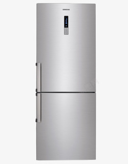 对开门冰箱产品实物两开门冰箱高清图片