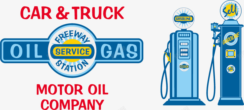 公司logo加油站图标图标