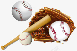 棒球手套素材棒球运动高清图片