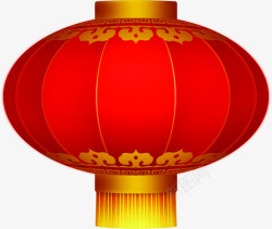 红色景观灯笼中国风红色灯笼国庆高清图片