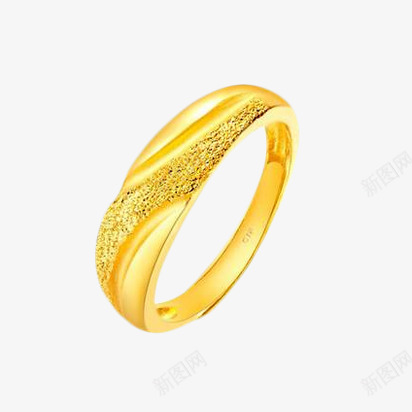 周大福黄金对戒png免抠素材_88icon https://88icon.com 产品实物 周大福 男款 结婚对戒 足金 黄金戒指
