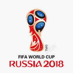 足球比赛会徽21018年俄罗斯世界杯会徽图标高清图片