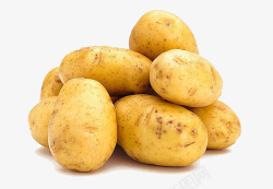 新鲜的土豆照片新鲜土豆蔬菜高清图片