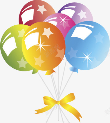 六一儿童节气球装饰png免抠素材_88icon https://88icon.com 六一儿童节 气球 装饰