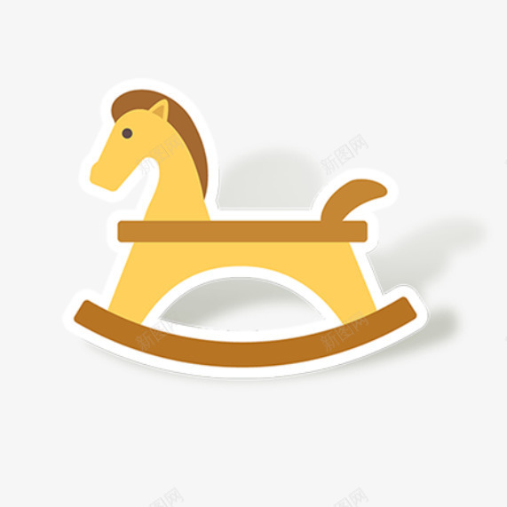 小清新儿童乐园六一节促销海木马png免抠素材_88icon https://88icon.com 儿童节 元素 六一 插画