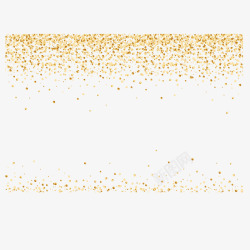 颗粒装饰双十一金色颗粒装饰矢量图高清图片
