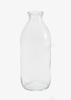空白的玻璃瓶空白透明玻璃瓶高清图片