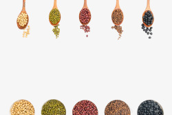 红豆设计五谷杂粮高清图片