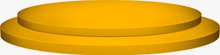 卡通金黄色质感圆形舞台效果png免抠素材_88icon https://88icon.com 卡通 圆形 效果 舞台 质感 金黄色