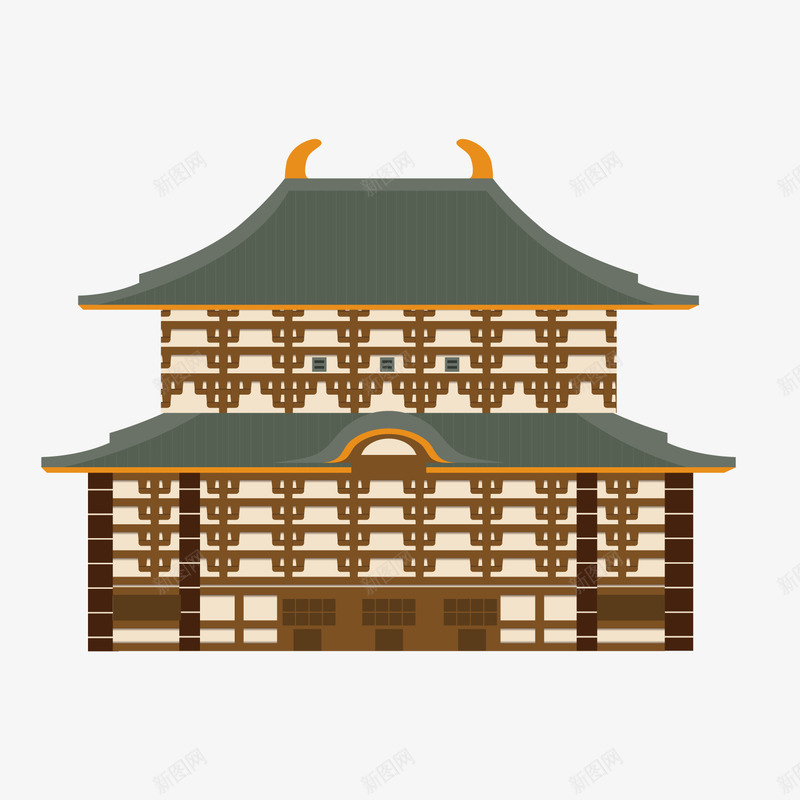 灰色建筑房屋卡通插画矢量图ai免抠素材_88icon https://88icon.com 传统 卡通 卡通插画 建筑 房屋 木质 灰色 纹理 矢量图