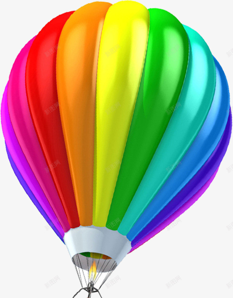 彩色气球热气球png免抠素材_88icon https://88icon.com 彩色 气球 热气球 空气球 素材