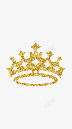创意王冠金色光点王冠高清图片