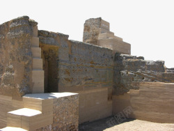 也门石墙遗迹素材