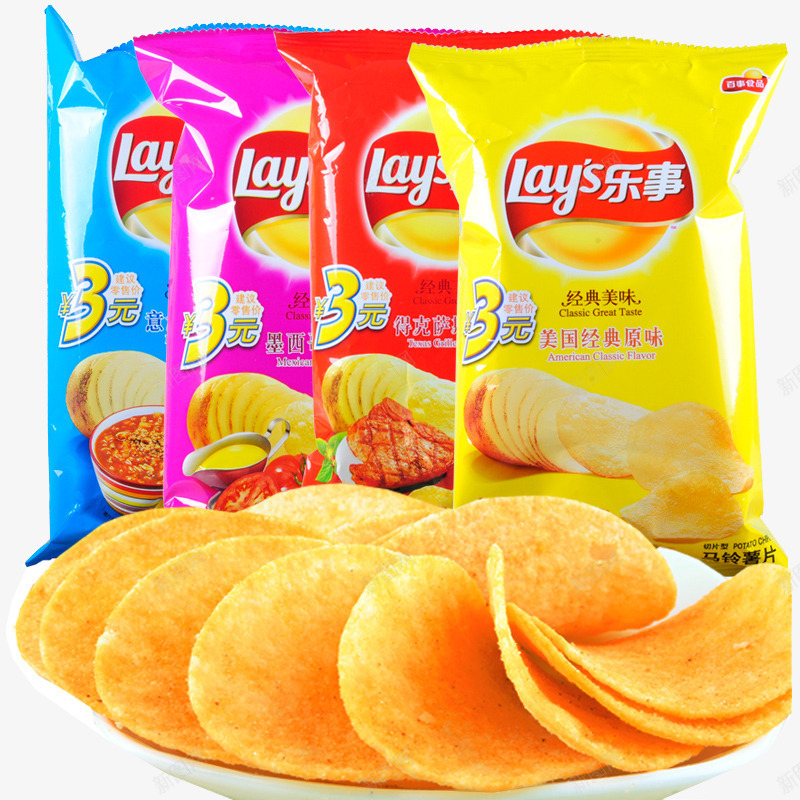 薯片png免抠素材_88icon https://88icon.com 休闲食品 小吃 聚会 零食