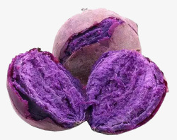 餐饮活动展板香甜可口诱人的紫薯高清图片