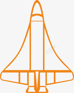 飞船结构图矢量图素材