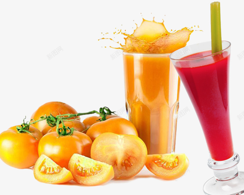 富含维生素C的杯装番茄汁png免抠素材_88icon https://88icon.com 富含维生素c的 杯装果汁 番茄汁 营养品