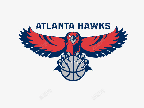 NBA球队队徽png免抠素材_88icon https://88icon.com Atlanta Hawks NBA标志 NBA球队队徽 亚特兰大老鹰队徽