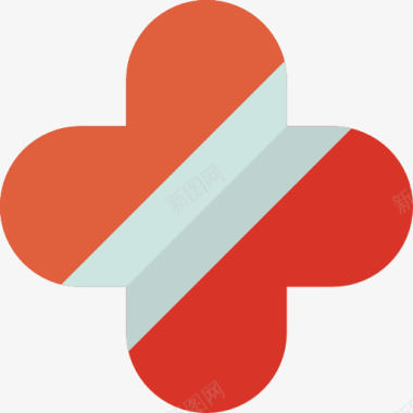 红十字红十字会图标图标