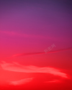 夕阳背景红色天空高清图片