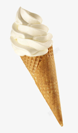 夏天雪糕奶油香草冰淇淋高清图片