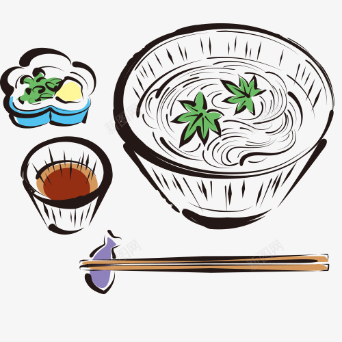 日式食物可爱简笔画漫画png免抠素材_88icon https://88icon.com 卡通 可爱 手绘食物 拉面 日式食物 漫画 简笔画