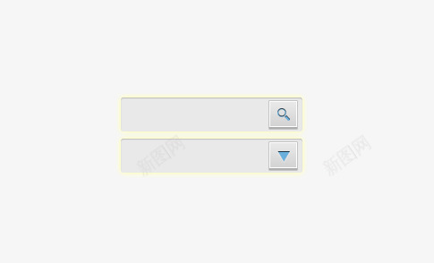 搜索栏psd免抠素材_88icon https://88icon.com 下拉菜单 搜索栏 网页 选择