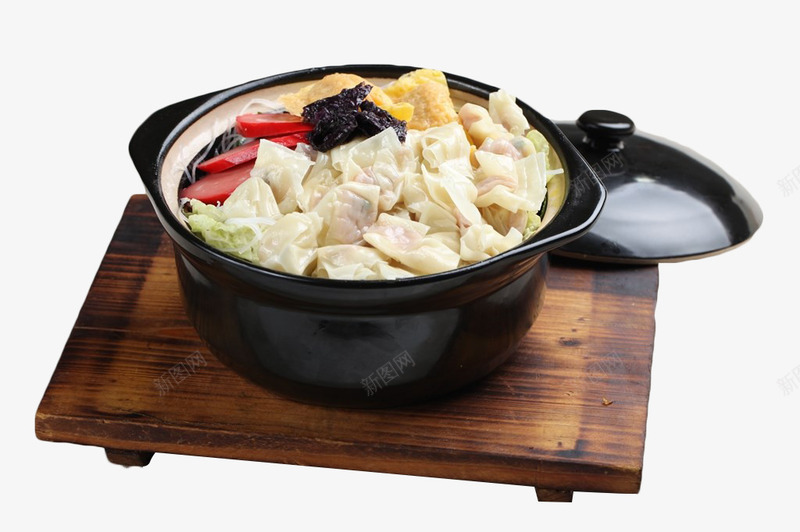 木砧上的云吞小吃png免抠素材_88icon https://88icon.com 云吞 小吃 料理 木板 特色小吃 石锅 美食 面食 馄钝 馄饨