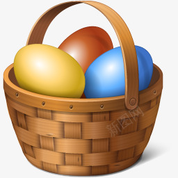 shop鸡蛋篮子图标图标