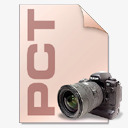 PCT文件类型相机摄影文件类型素材