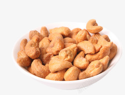 盐焗腰果坚果零食素材