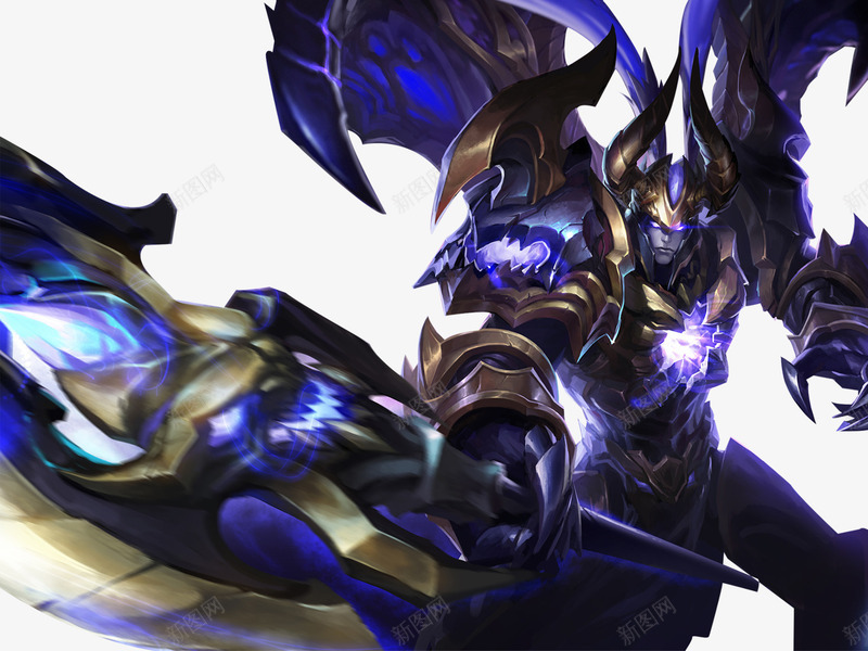 王者荣耀吕布png免抠素材_88icon https://88icon.com 吕布 天魔缭乱 王者皮肤 王者荣耀