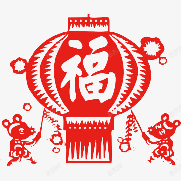 灯笼鼠年吉祥年png免抠素材_88icon https://88icon.com 吉祥年 灯笼 过年 鼠年