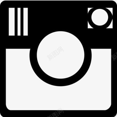 创意Instagram摄影简单的darkcon图标图标