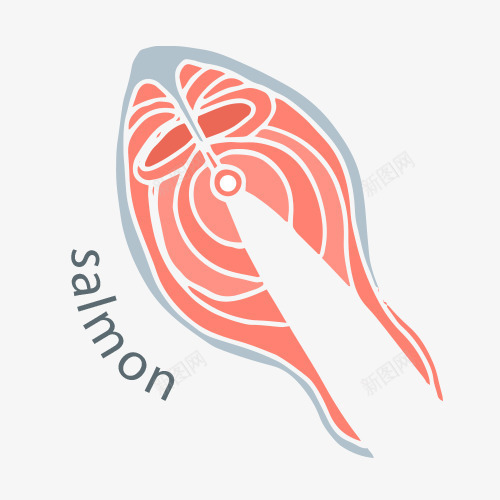 海鳗png免抠素材_88icon https://88icon.com 卡通元素 海鲜 海鳗 红色