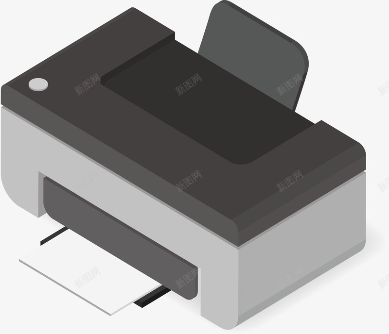 灰色打印机矢量图eps免抠素材_88icon https://88icon.com 传真 商务用品 打印文件 打印机 文印间 矢量png 矢量图